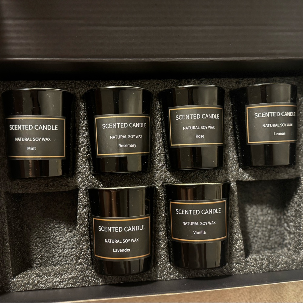 Scented candles (missing two scents)